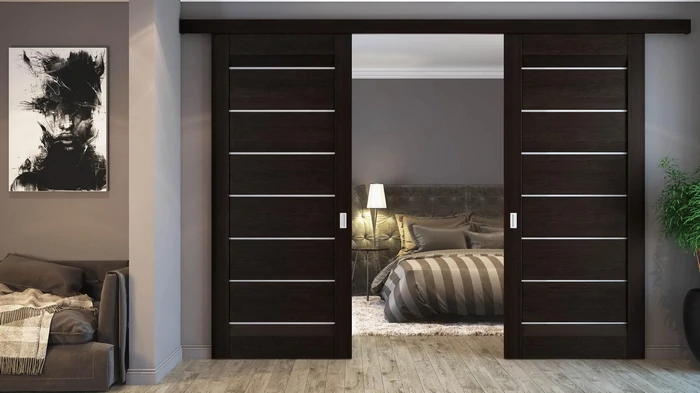 çift ​​kanatlı iç kapılar